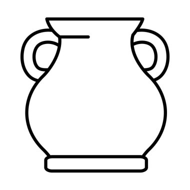 Kil sürahi simgesi, satır biçimi