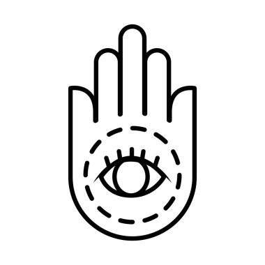 hamsa el simgesi, satır biçimi