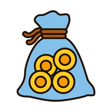 Hanuka konsepti, jel simgesi, satır ve doldurma biçimi olan çanta