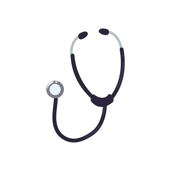 Medical stethoscope isolated vector design — Stock Vector