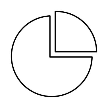 pasta grafiği simgesi, satır biçimi