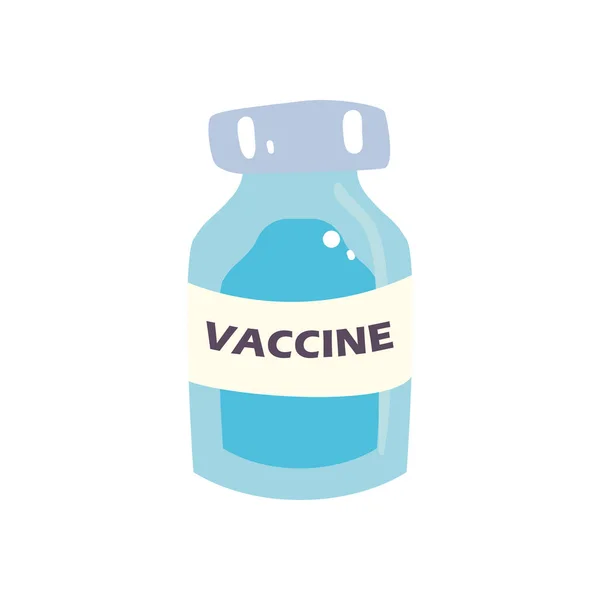 Ковадла 19 вірусних ящиків для вакцин Векторний дизайн — стоковий вектор