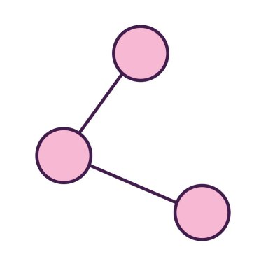 paylaşım simgesi simgesi, düz biçim