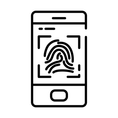 akıllı telefon parmak izi taraması, yarım satır biçimi