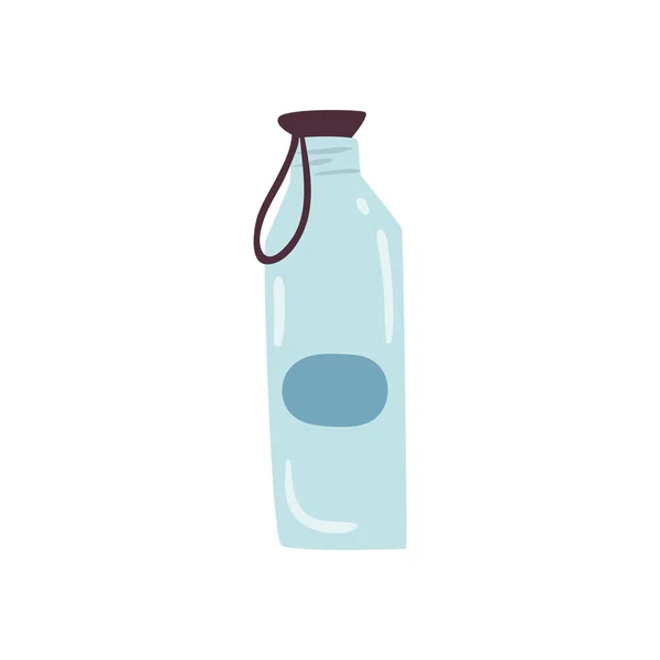 Waterfles met label vector ontwerp — Stockvector