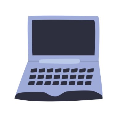 dijital dizüstü bilgisayar ikonu vektör tasarımı