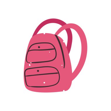 çanta simgesi izole vektör tasarımı