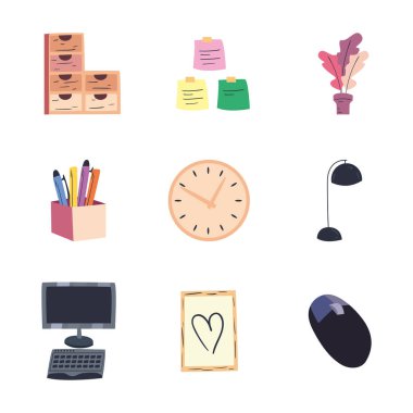 işyeri simgesi vektör tasarımı