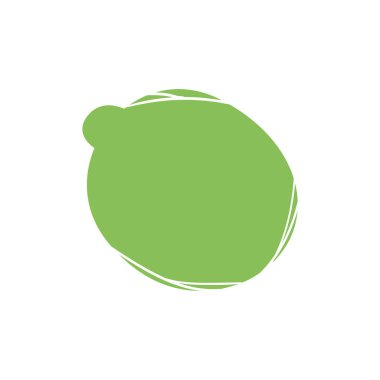 limon meyvesi izole vektör tasarımı