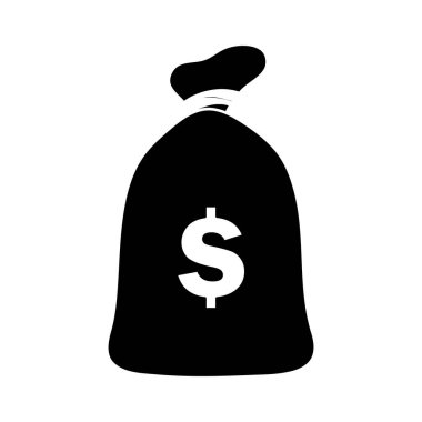 para çantası simgesi, siluet biçimi