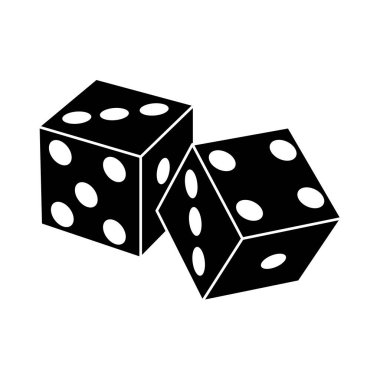 Kumar okları ikonu, siluet tarzı