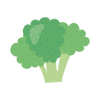 brokoli simgesi resmi, renkli tasarım