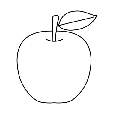 elma meyvesi simgesi, satır biçimi