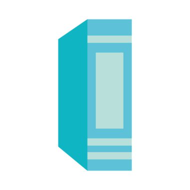 Renkli tasarım, ayakta duran kitap simgesi