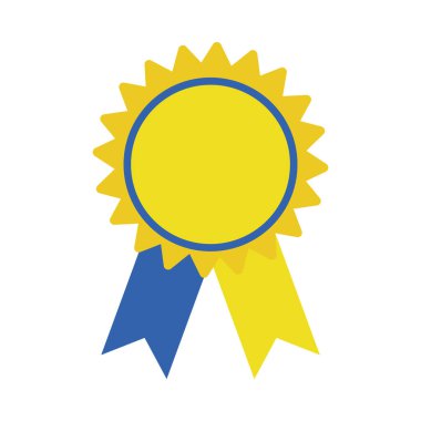 ödül madalyası simgesi, renkli tasarım