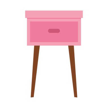 pembe modern komodin