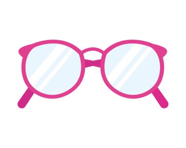 pembe yuvarlak gözlük