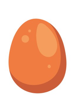İzole edilmiş yumurta simgesi