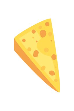 İzole peynir simgesi