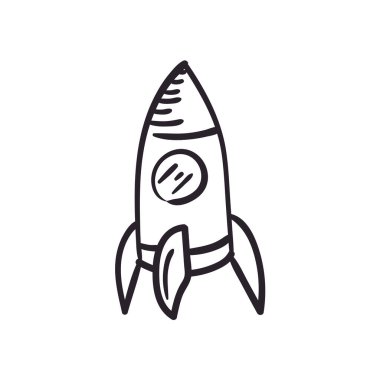 İzole edilmiş roket simgesi