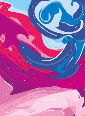 Sıçrama boyama arkaplanı