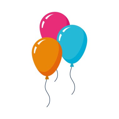 renkli balon simgesi