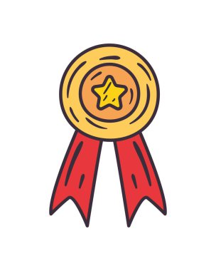 İzole edilmiş madalya simgesi