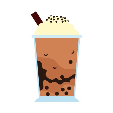 çikolata köpüklü çay