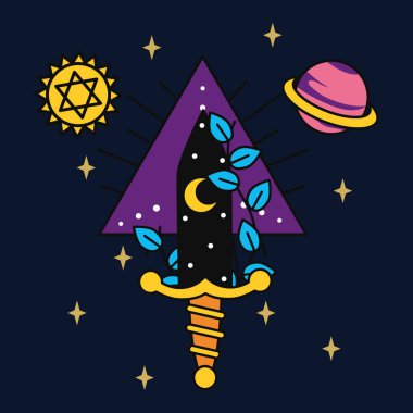 Ezoterik kılıç çizimi