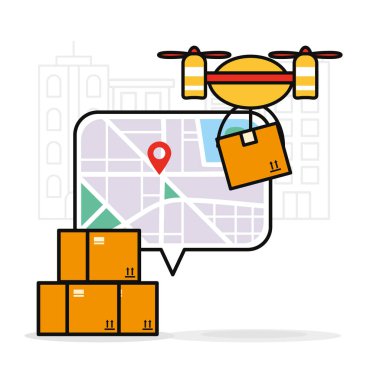 dağıtım dronu tasarımı