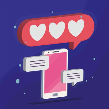 akıllı telefon ve baloncuklar