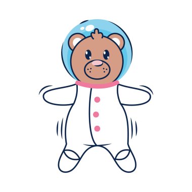 Ayı astronot simgesi