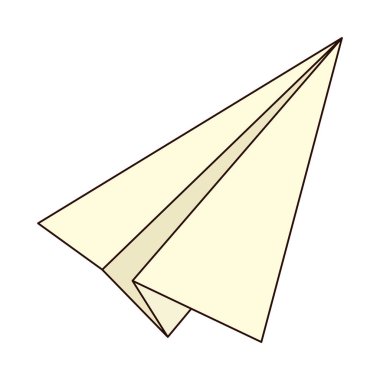 kağıt düzlem simgesi