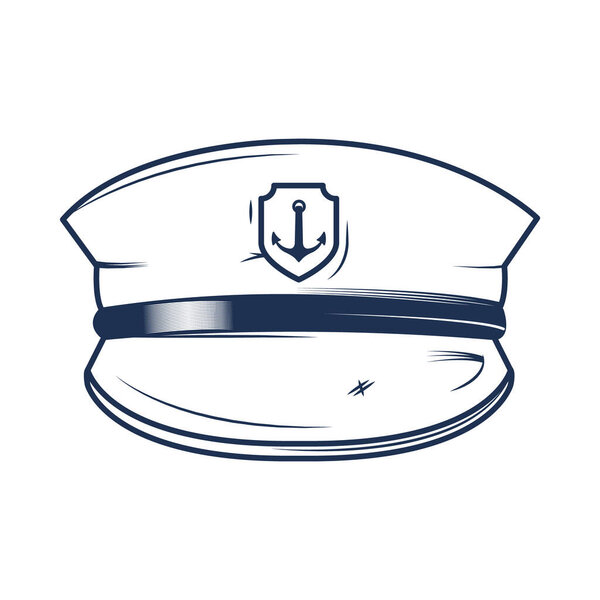 значок морской шапки