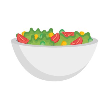 Taze sebze salatası