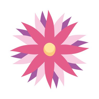 Renkli çiçek simgesi