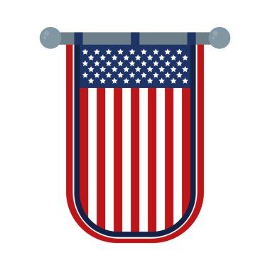 Dekoratif ABD bayrağı