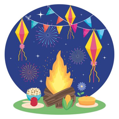 Şenlik ateşi festivali Junina