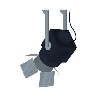 sahne ışığı illüstrasyonu