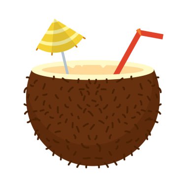 Hindistan cevizi kokteyli tasarımı