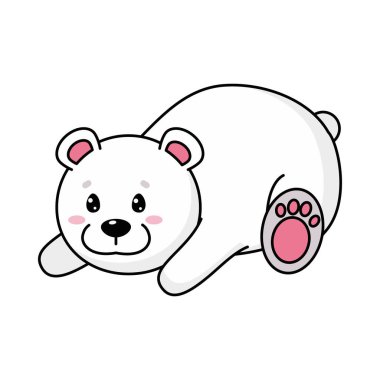 Tatlı ayı yalan söylüyor.