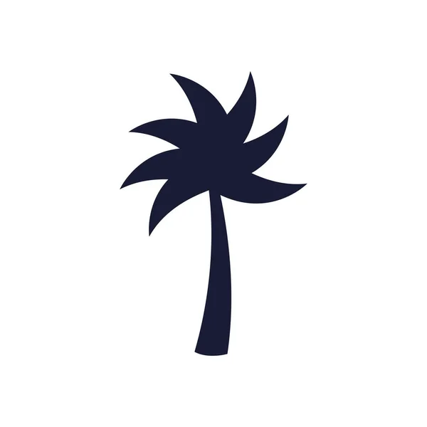 Summer palm tree — Stock Vector