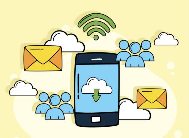 Sembollü akıllı telefon