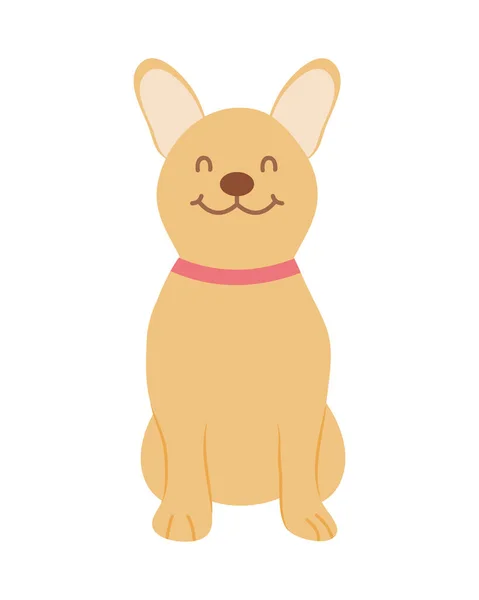 Happy dog icon — Stock Vector