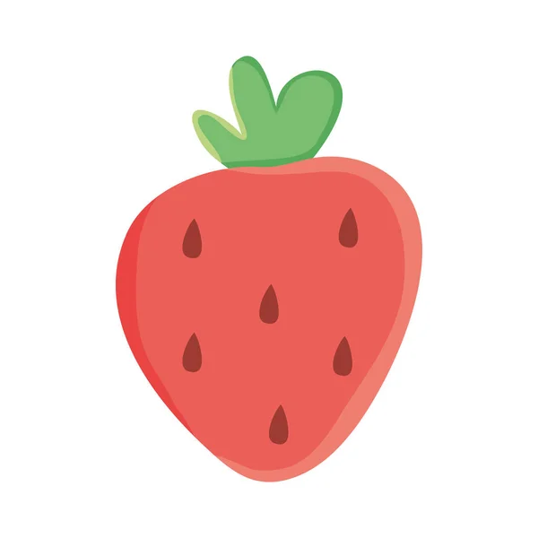 Erdbeerfrucht-Design — Stockvektor