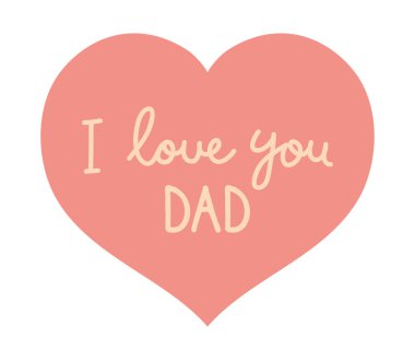 Seni seviyorum baba.