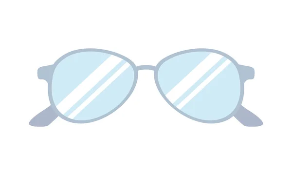 Aviator glasses icon — Stock Vector