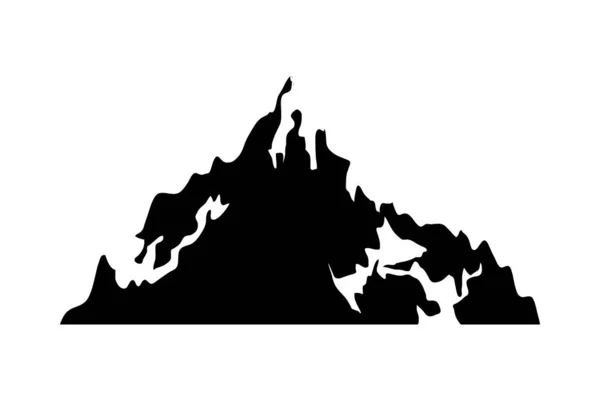 Alps mountain icon — Stock Vector