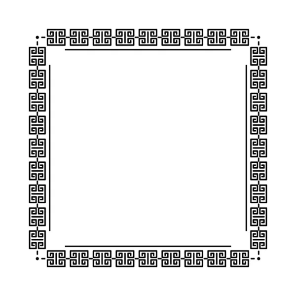 Chinesischer Ornamentrahmen — Stockvektor