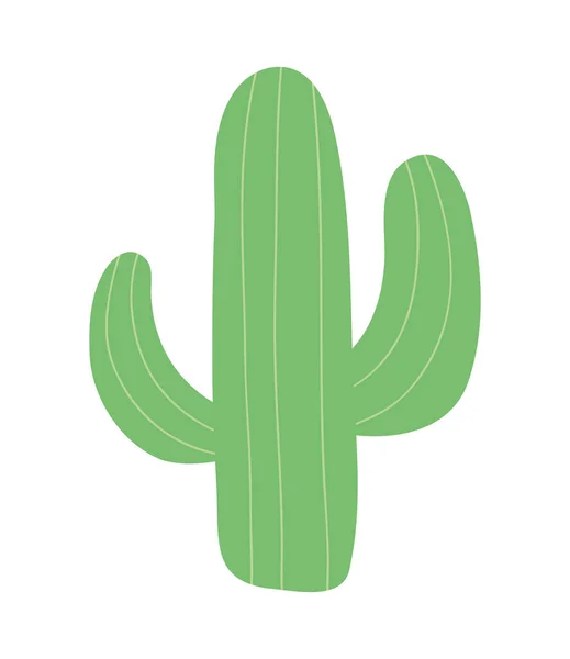 Icône de cactus vert — Image vectorielle